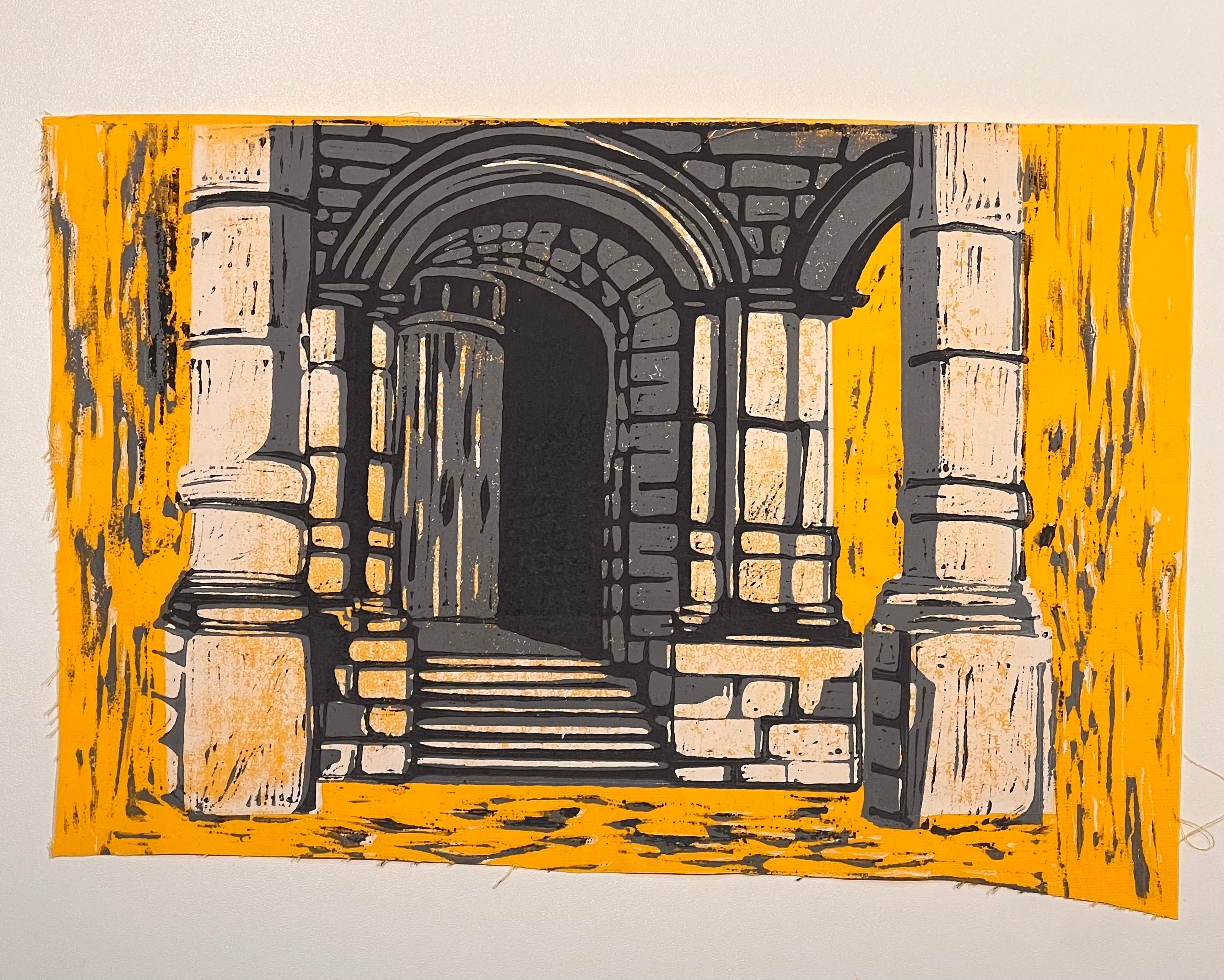 Cuban political building 19.5x15